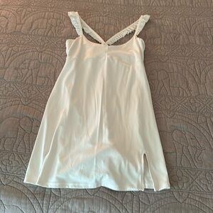 White athletic dress from Aria off line